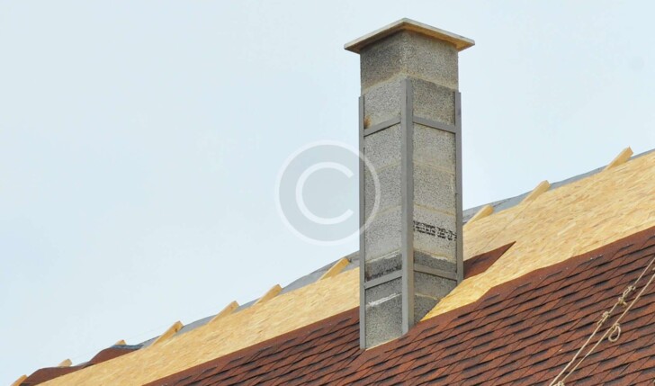 Photo of Chimney and ventilation process